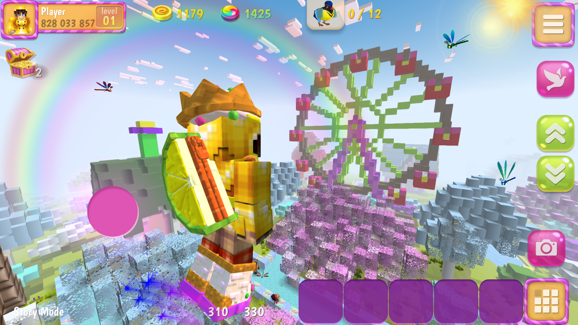 اسکرین شات 7 بازی Candy World: Craft