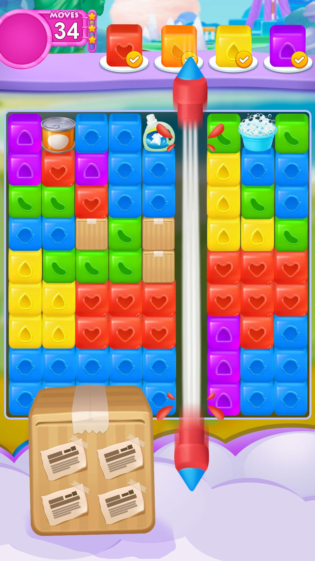 اسکرین شات 1 بازی Juicy Candy Block - Blast Puzz