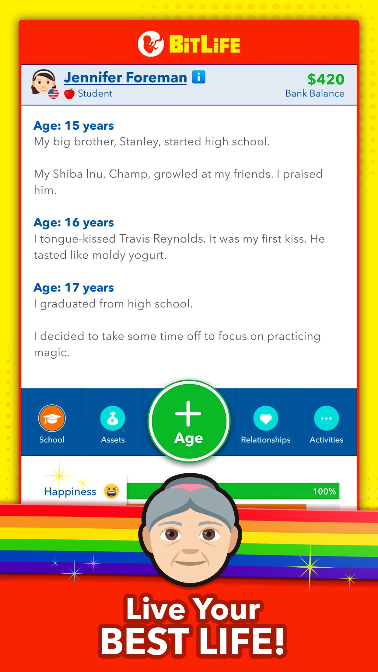 اسکرین شات 4 بازی BitLife - Life Simulator