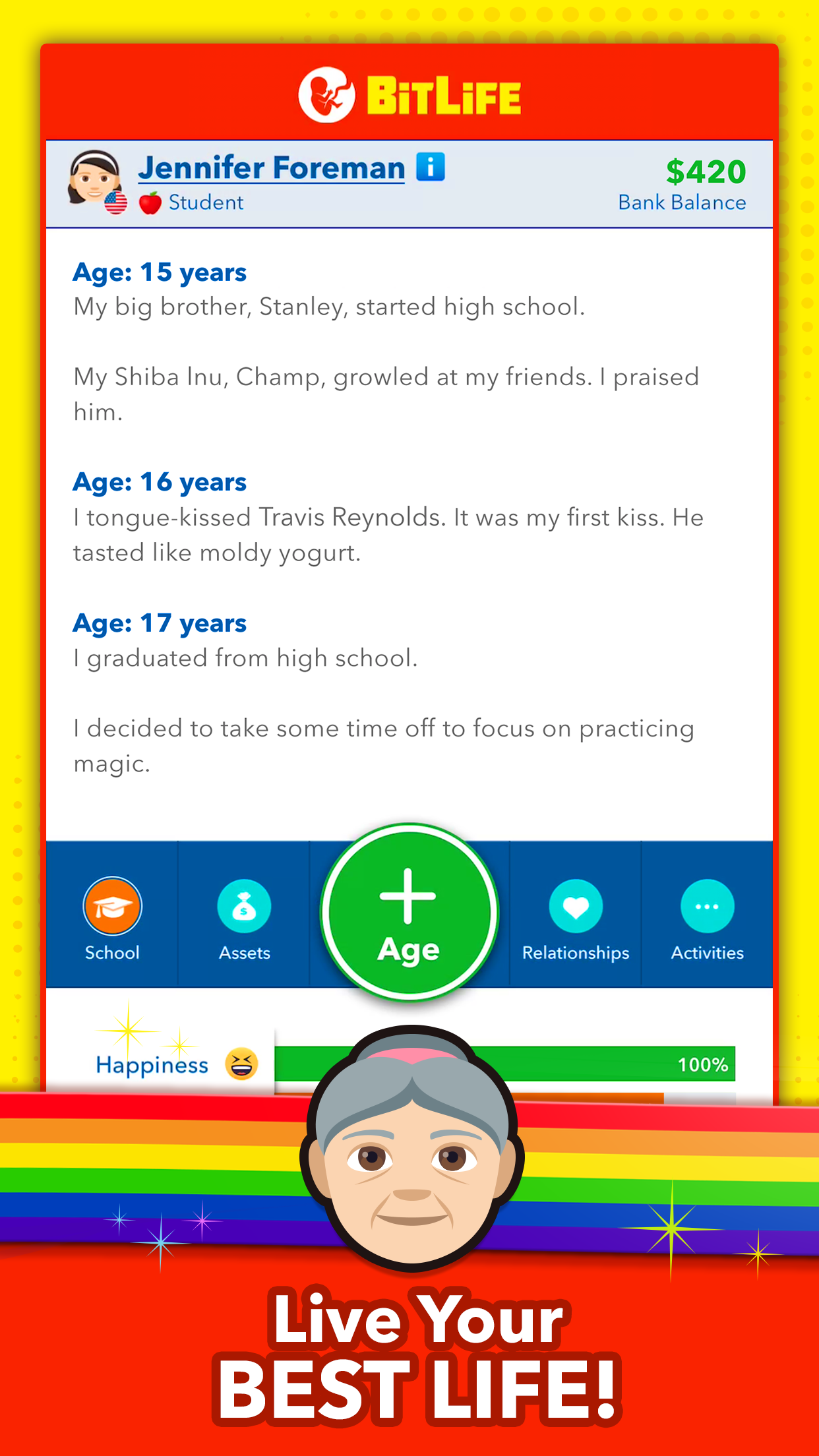 اسکرین شات 4 بازی BitLife - Life Simulator