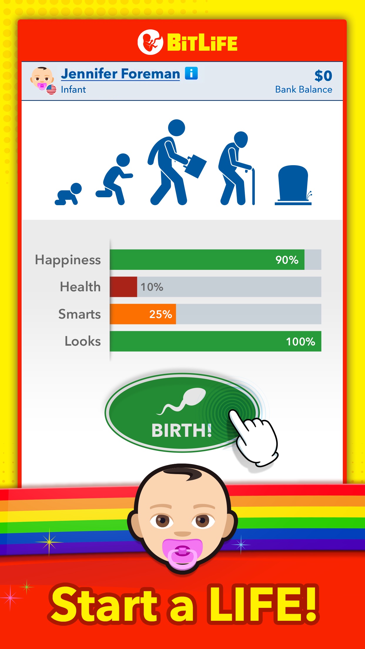 اسکرین شات 1 بازی BitLife - Life Simulator