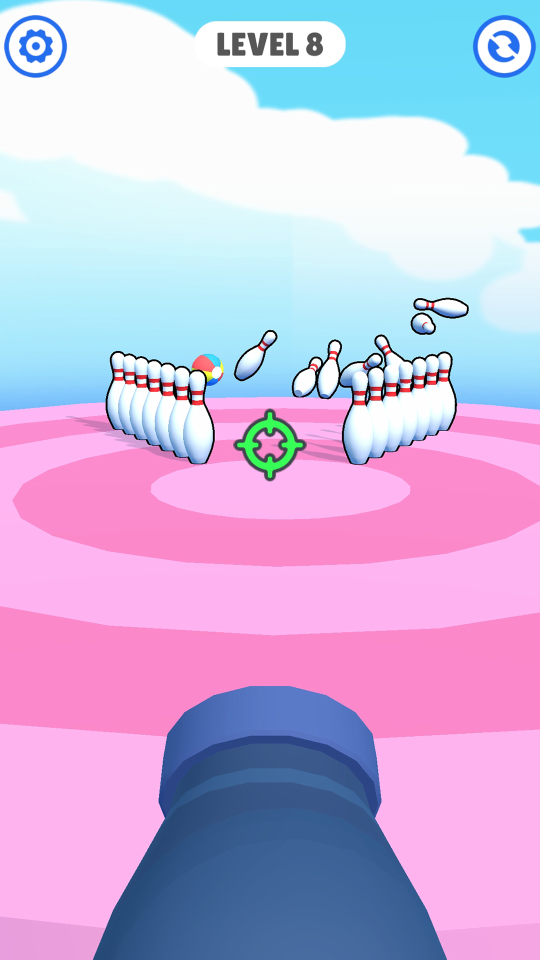 اسکرین شات 5 بازی Funny Cannon Balls 3D