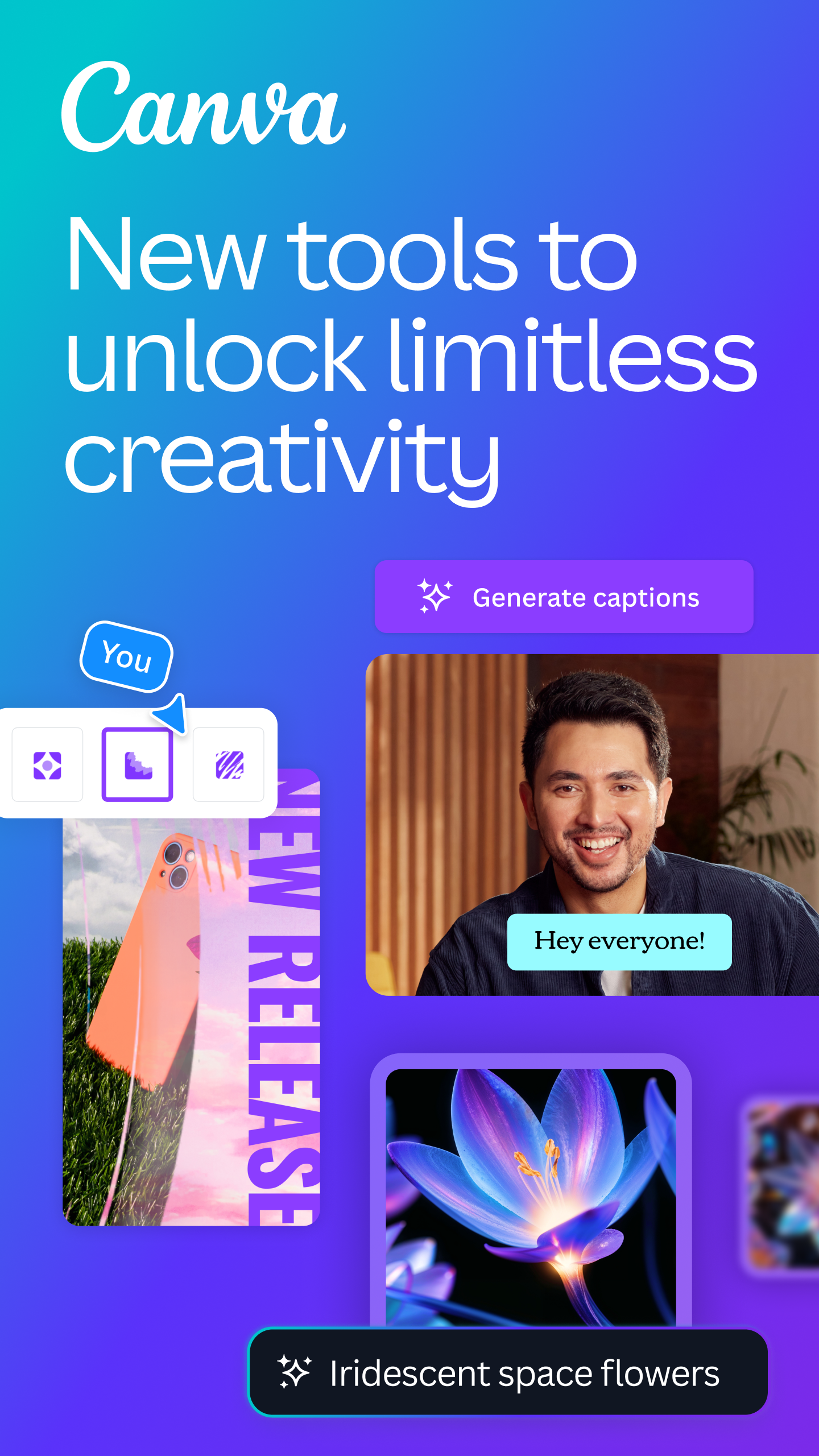 اسکرین شات 1 برنامه Canva: Design, Photo & Video
