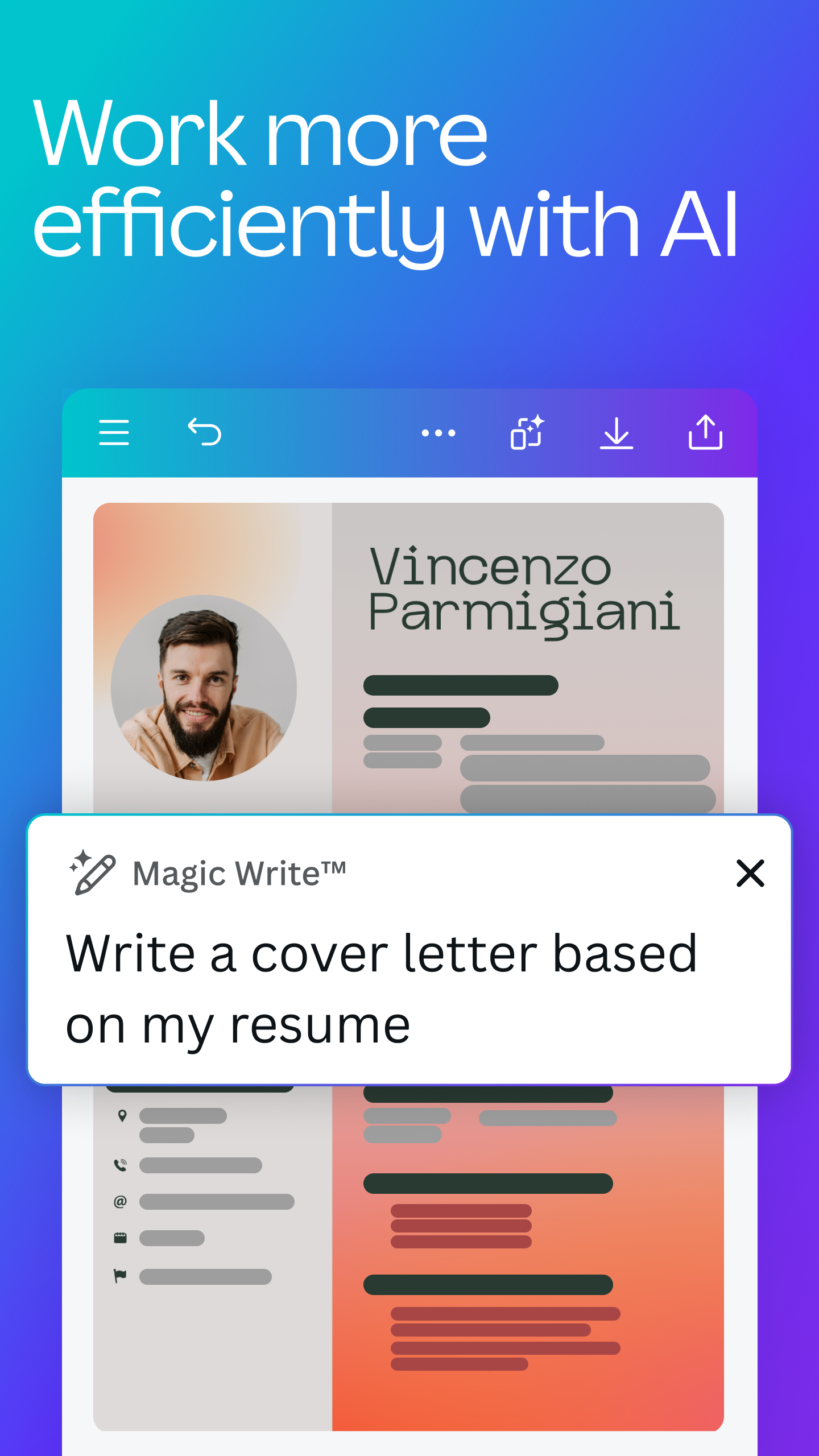 اسکرین شات 7 برنامه Canva: AI Photo & Video Editor