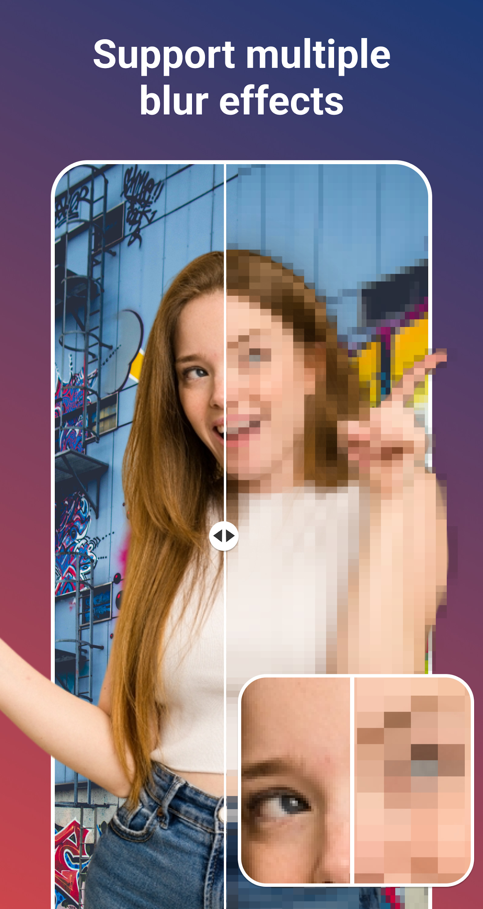 اسکرین شات 4 برنامه Blur Photo Editor, Blur Video