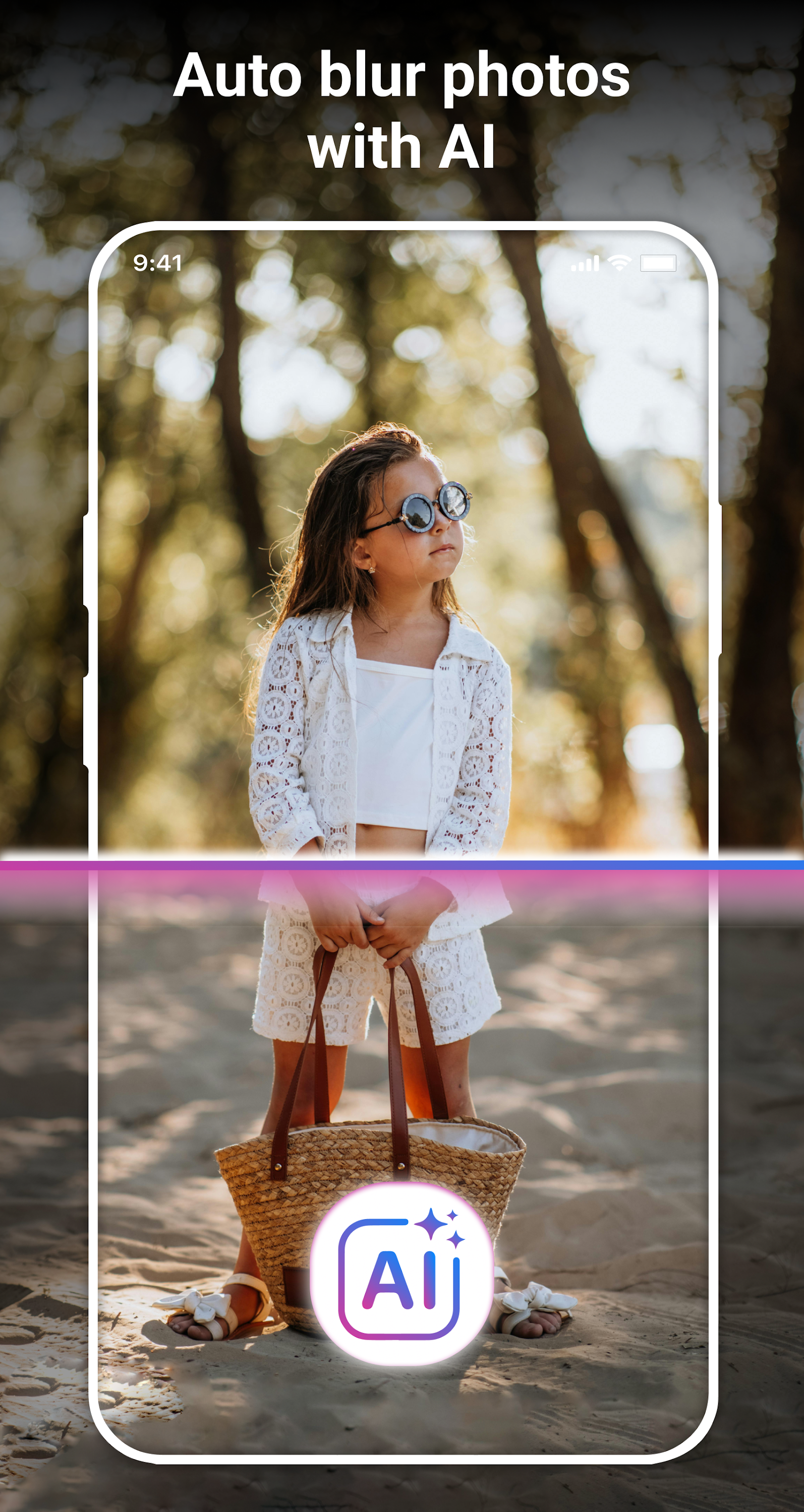 اسکرین شات 3 برنامه Blur Photo Editor, Blur Video