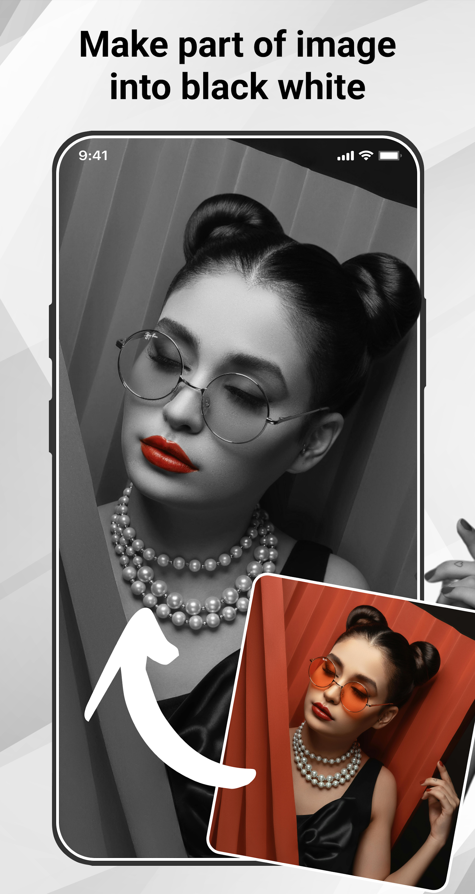 اسکرین شات 1 برنامه Black White Photo & Video