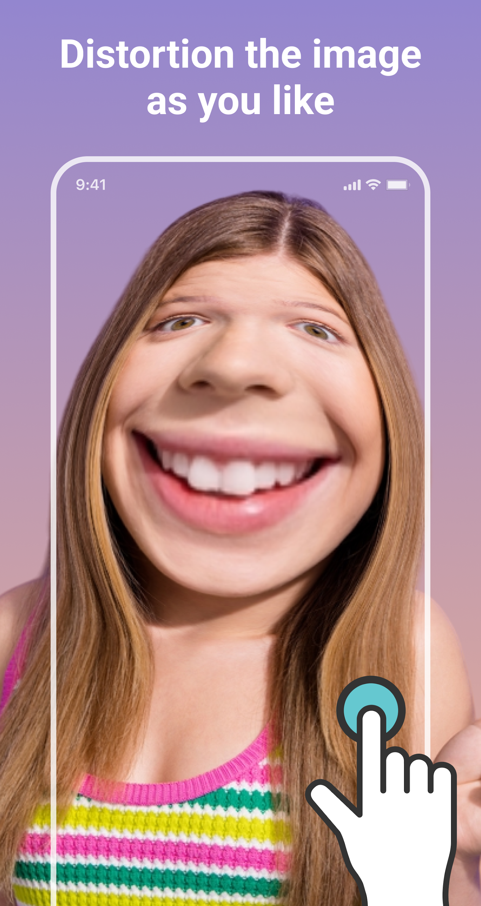 اسکرین شات 2 برنامه Face Bender - Deform Photos
