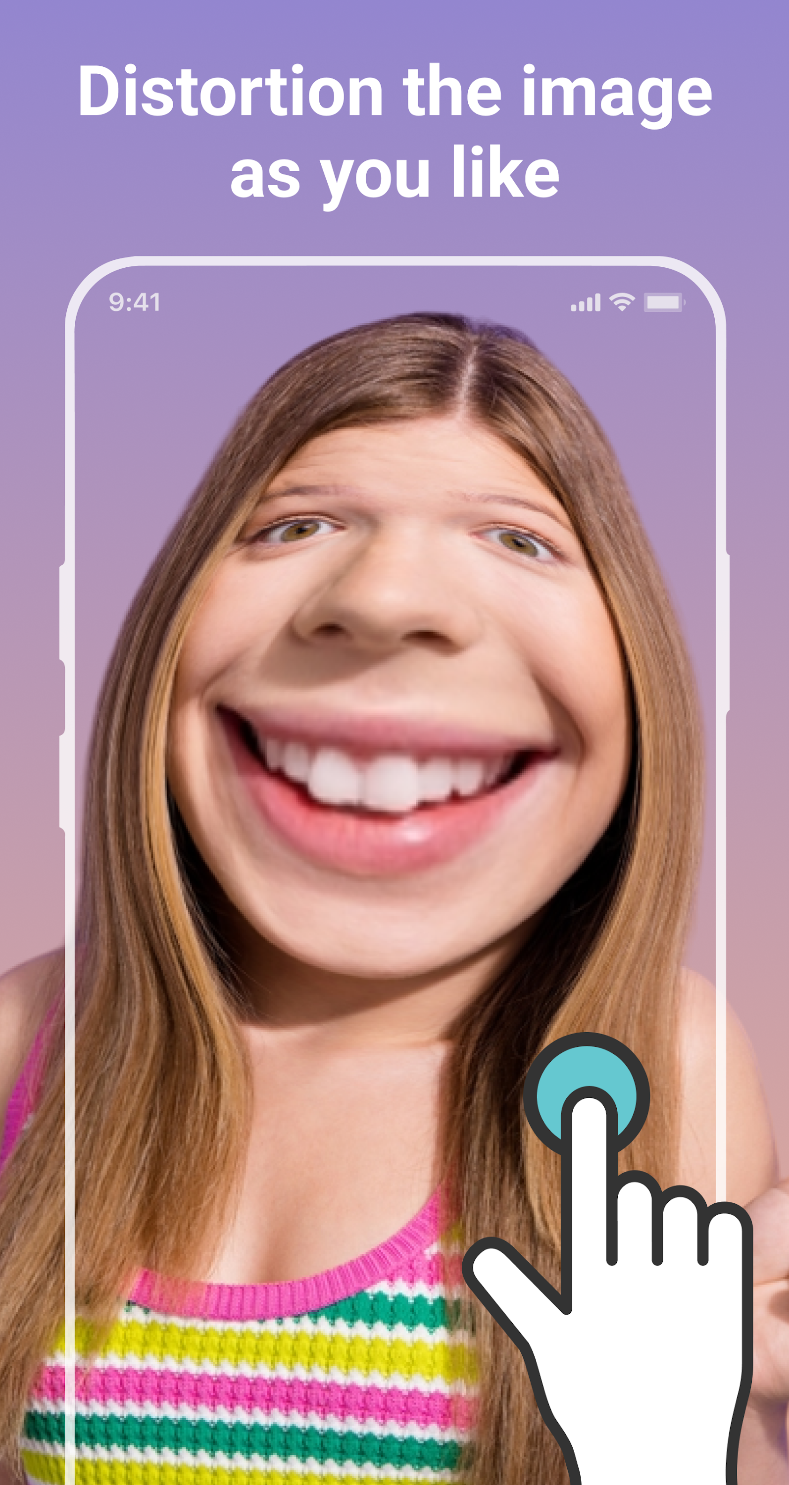 اسکرین شات 2 برنامه Face Bender - Deform Photos