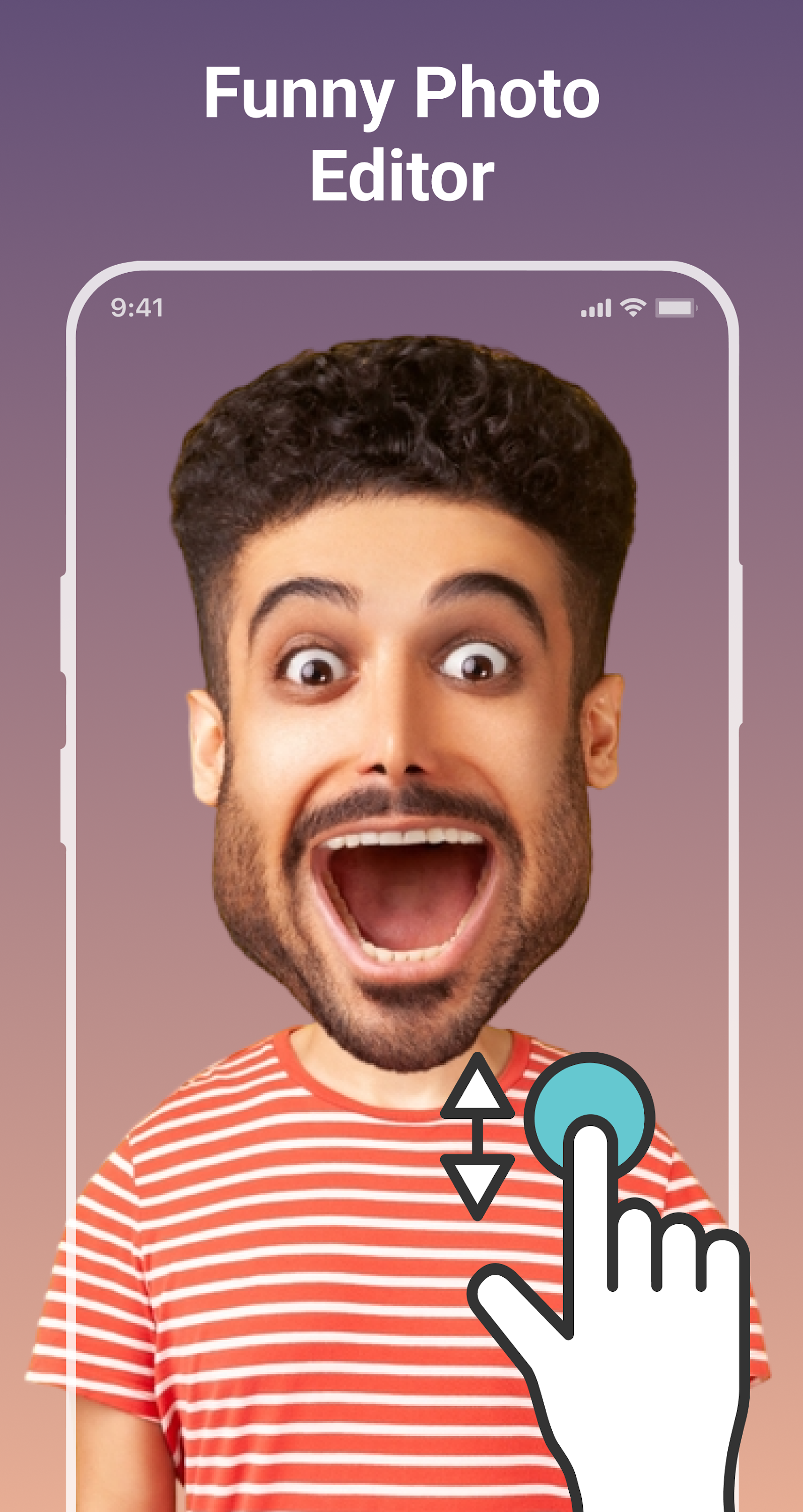 اسکرین شات 1 برنامه Face Bender - Deform Photos