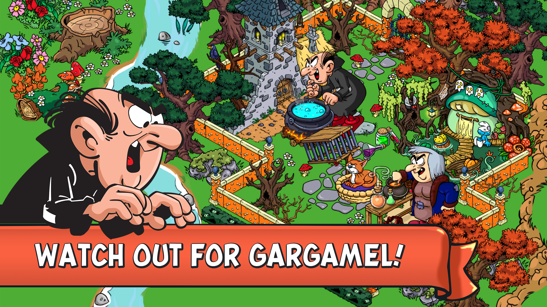 اسکرین شات 5 بازی Smurfs' Village