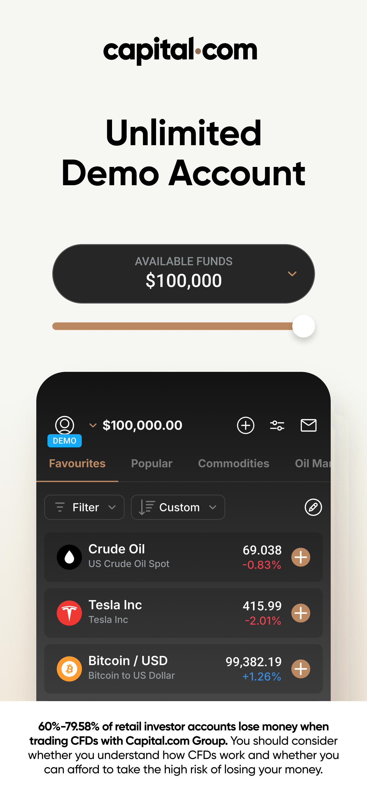 اسکرین شات 5 برنامه Trading app by Capital.com