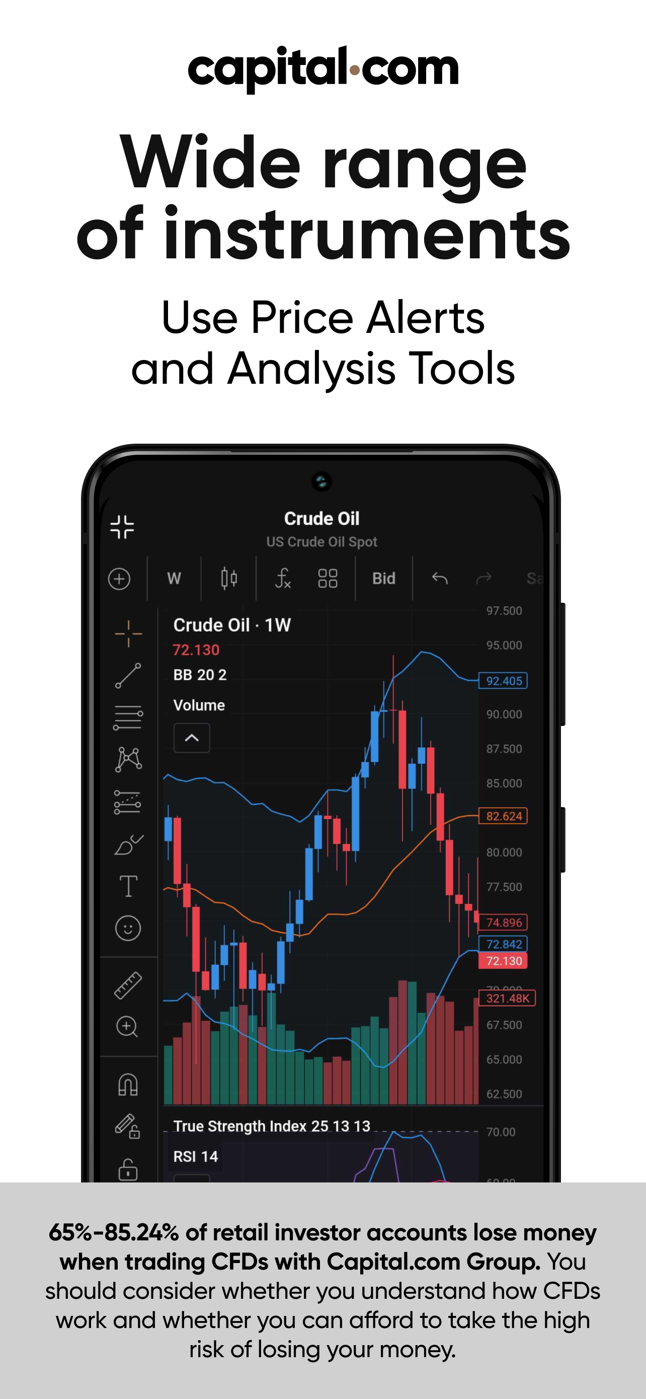 اسکرین شات 5 برنامه Trading app by Capital.com