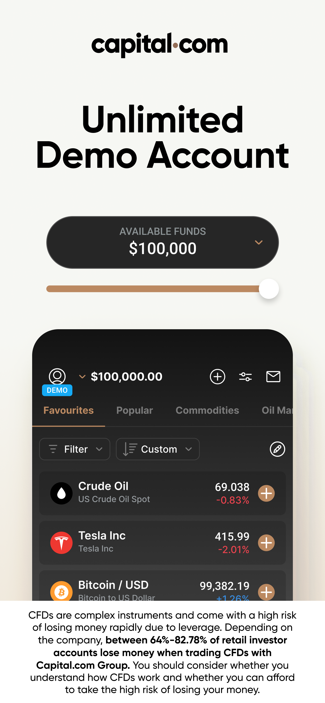 اسکرین شات 5 برنامه Trading app by Capital.com