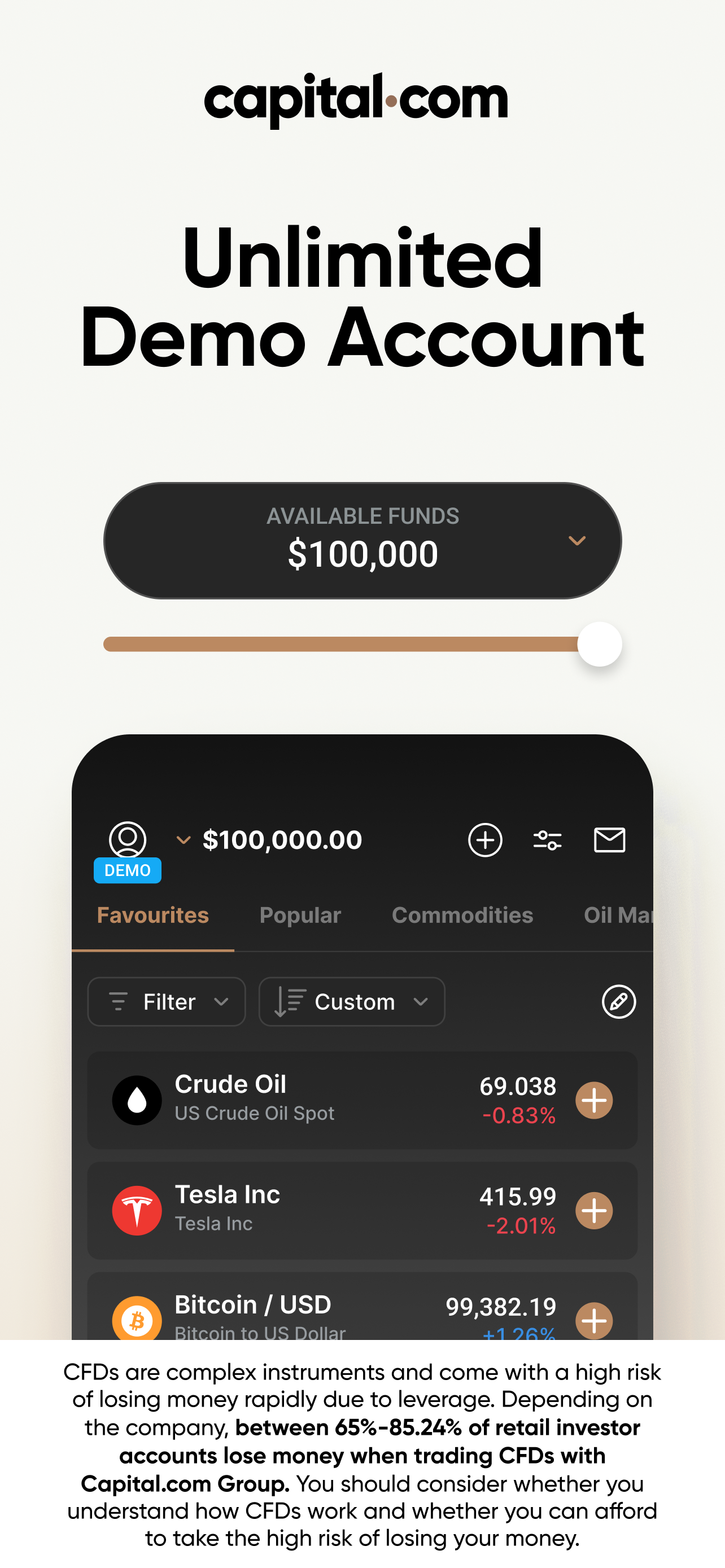 اسکرین شات 5 برنامه Trading app by Capital.com
