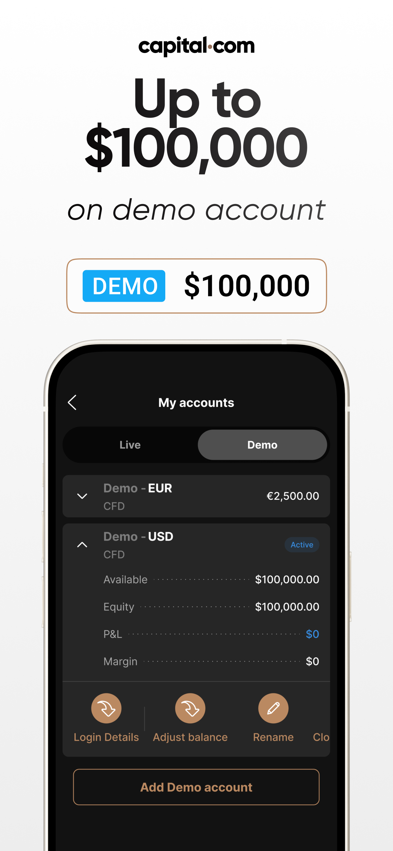 اسکرین شات 4 برنامه Trading app by Capital.com