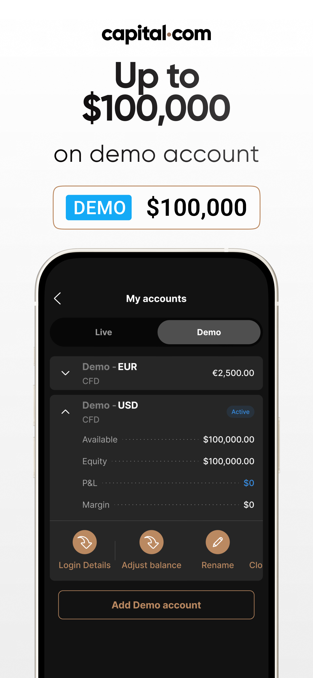 اسکرین شات 4 برنامه Trading app by Capital.com