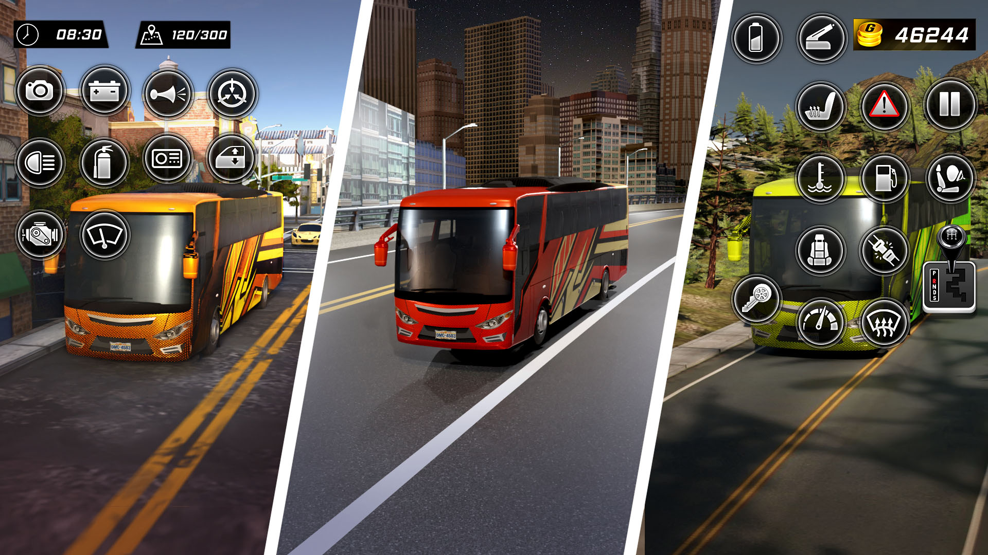 اسکرین شات 4 بازی City Coach Bus Simulator