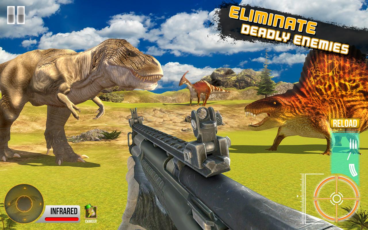 اسکرین شات 4 بازی Dinosaur Hunter King