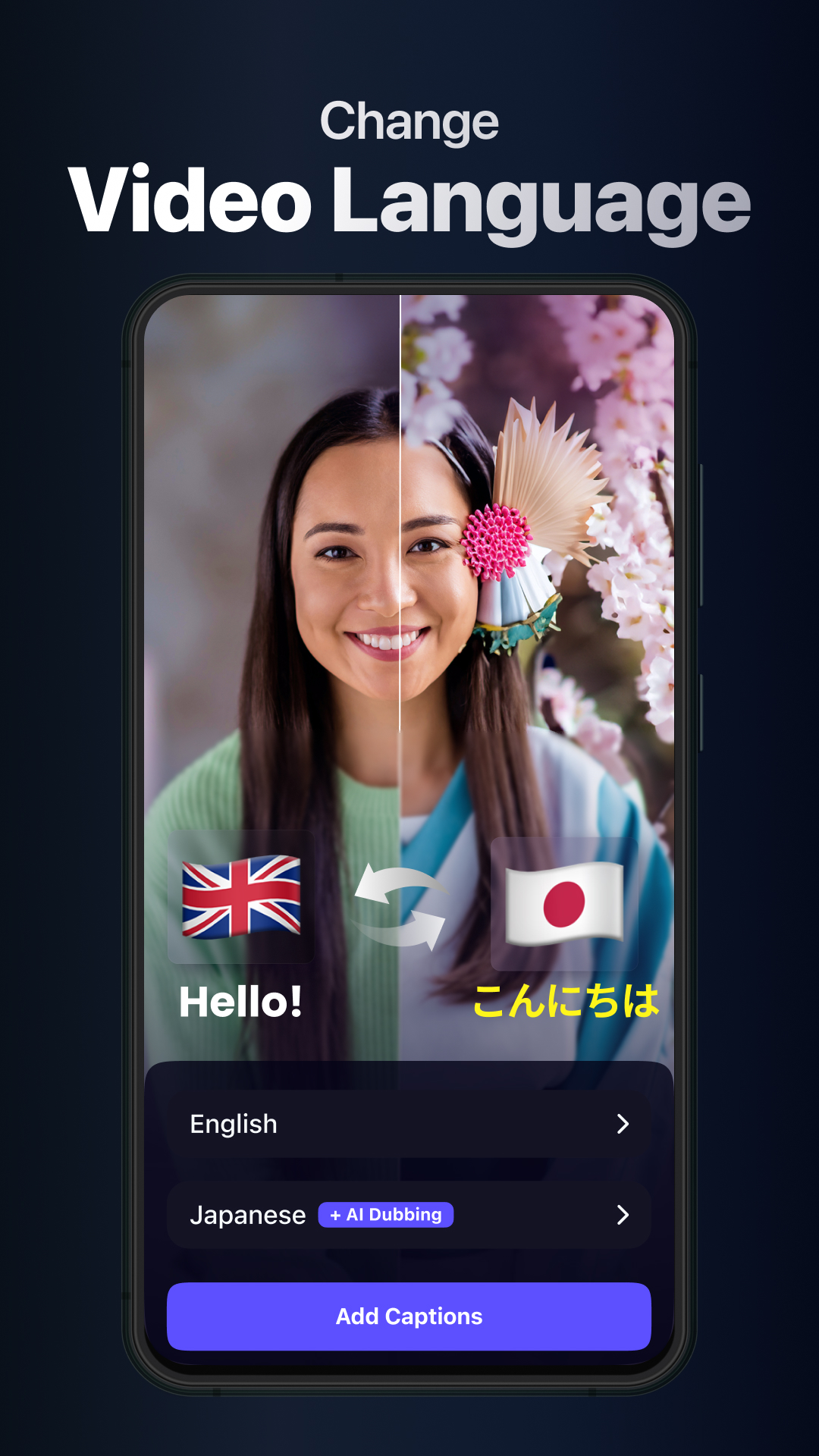 اسکرین شات 2 برنامه Dubs: Captions for Videos