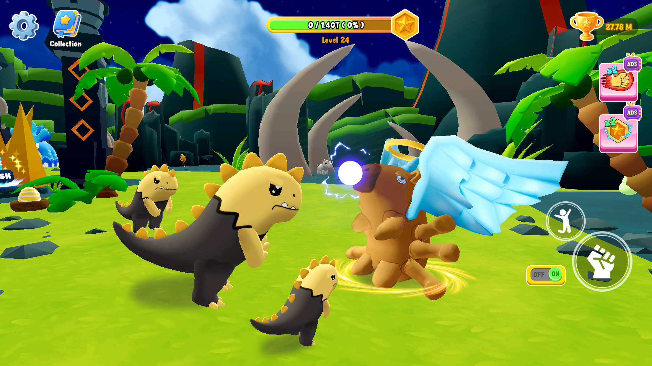 اسکرین شات 3 بازی Capybara Evolution: Eat Grown