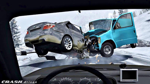 اسکرین شات 6 بازی Crash Car Traffic Racing