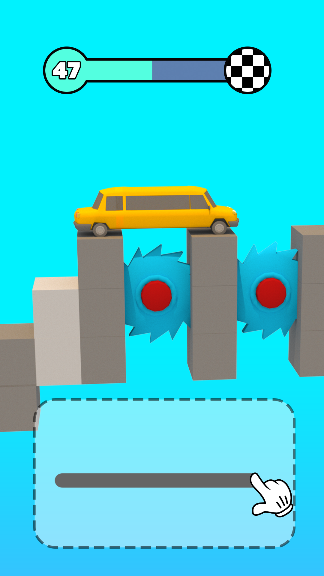 اسکرین شات 4 بازی Car Climber: Draw Bridge 3D