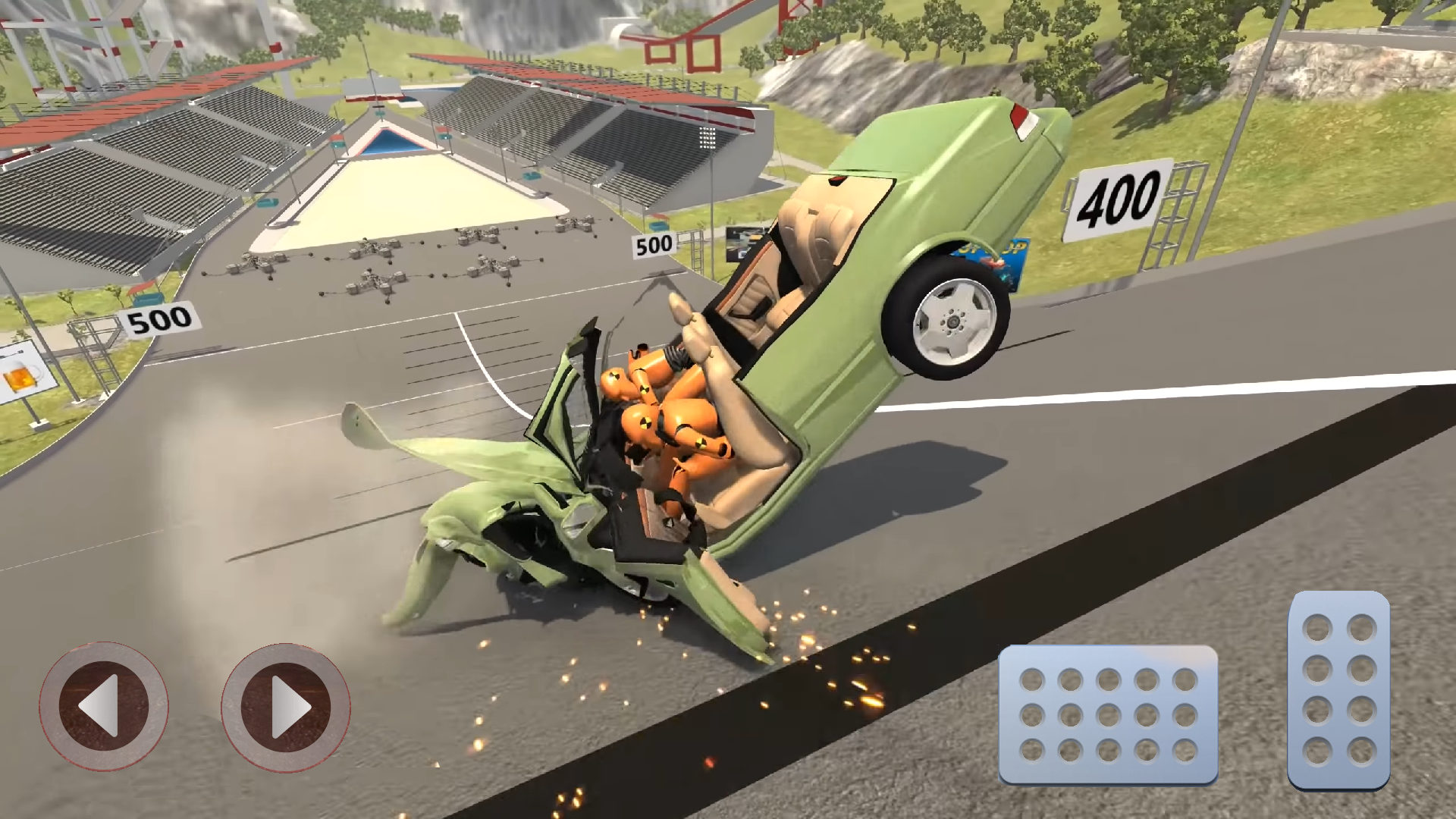 اسکرین شات 1 بازی Car Crash Accident Destruction