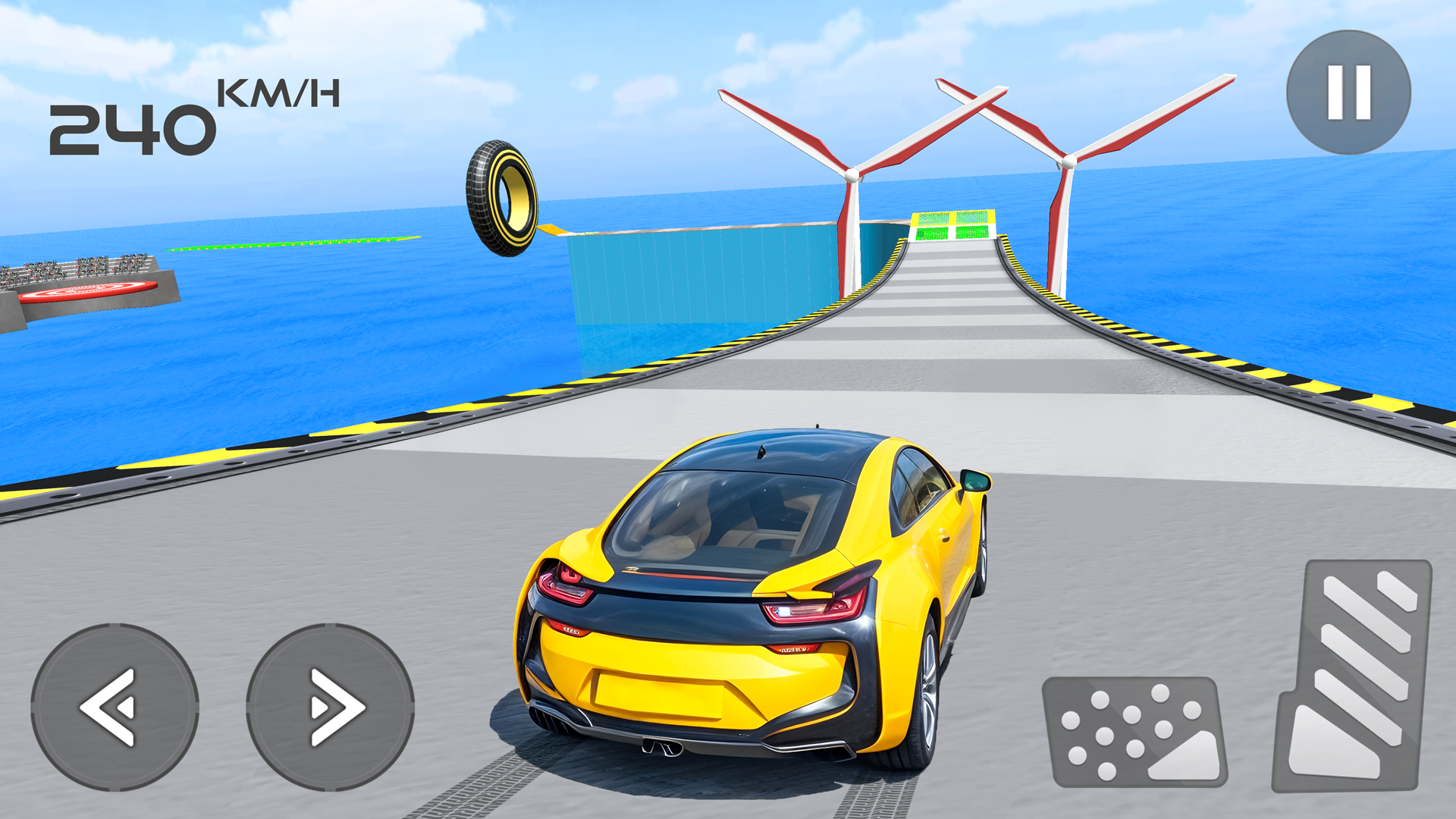 اسکرین شات 2 بازی Mega Rampa Car Stunt Master