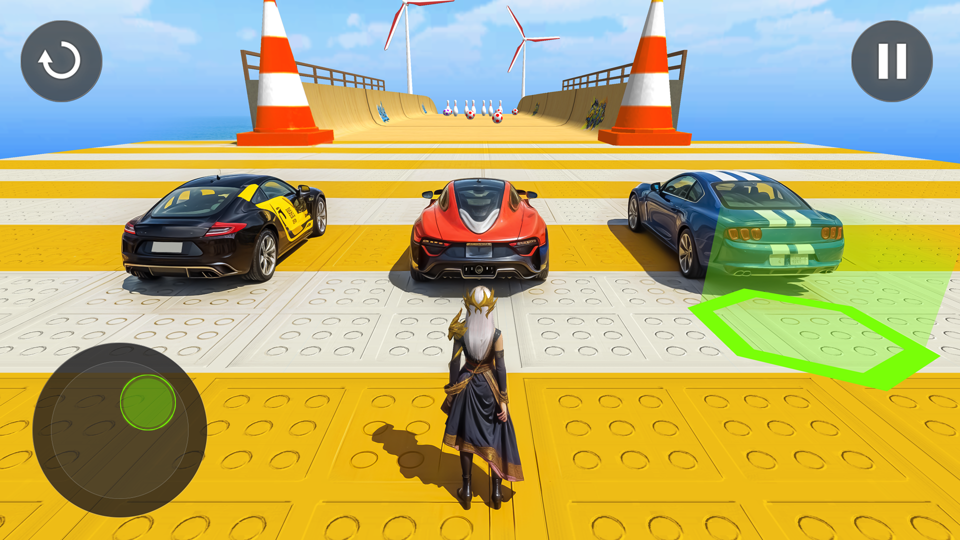 اسکرین شات 1 بازی Mega Rampa Car Stunt Master