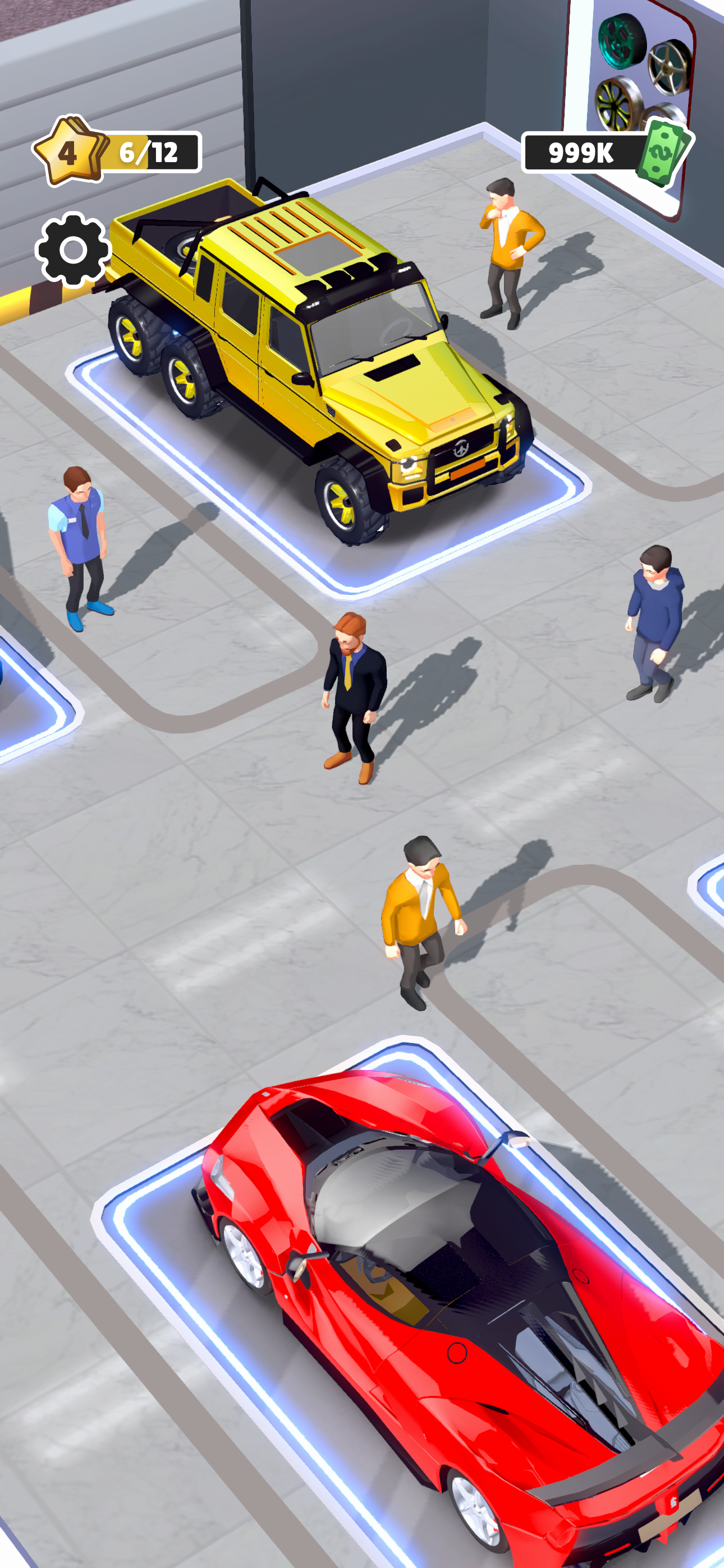 اسکرین شات 5 بازی Car Dealer Idle