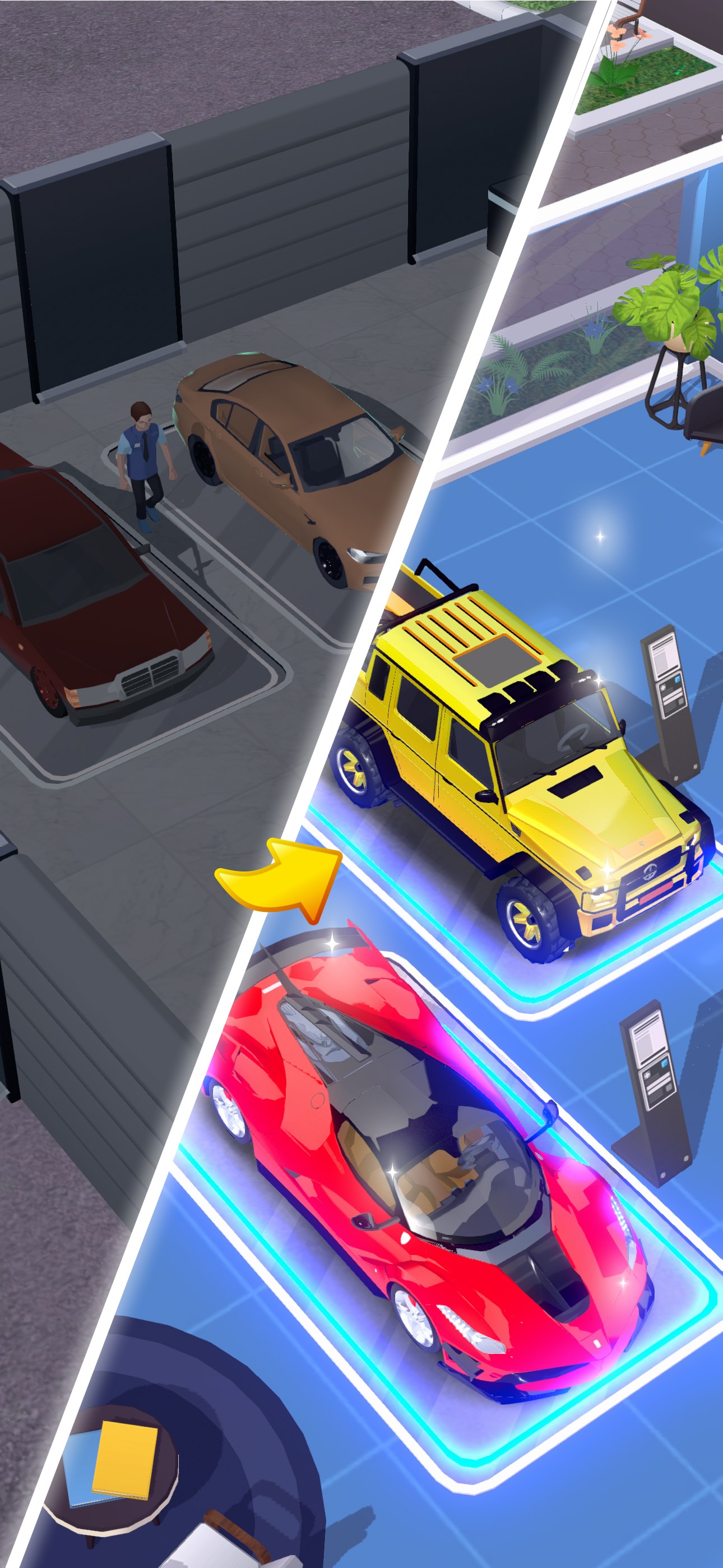 اسکرین شات 3 بازی Car Dealer Idle