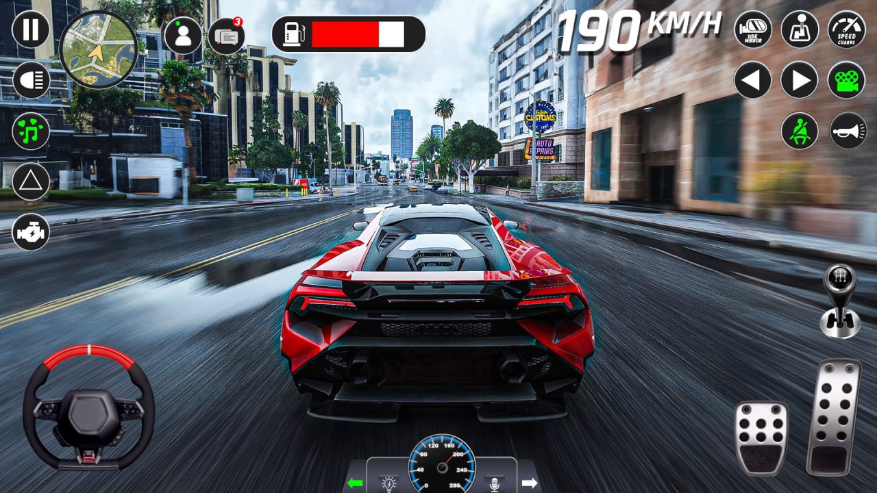 اسکرین شات 4 بازی Real Car Racing: Driving City
