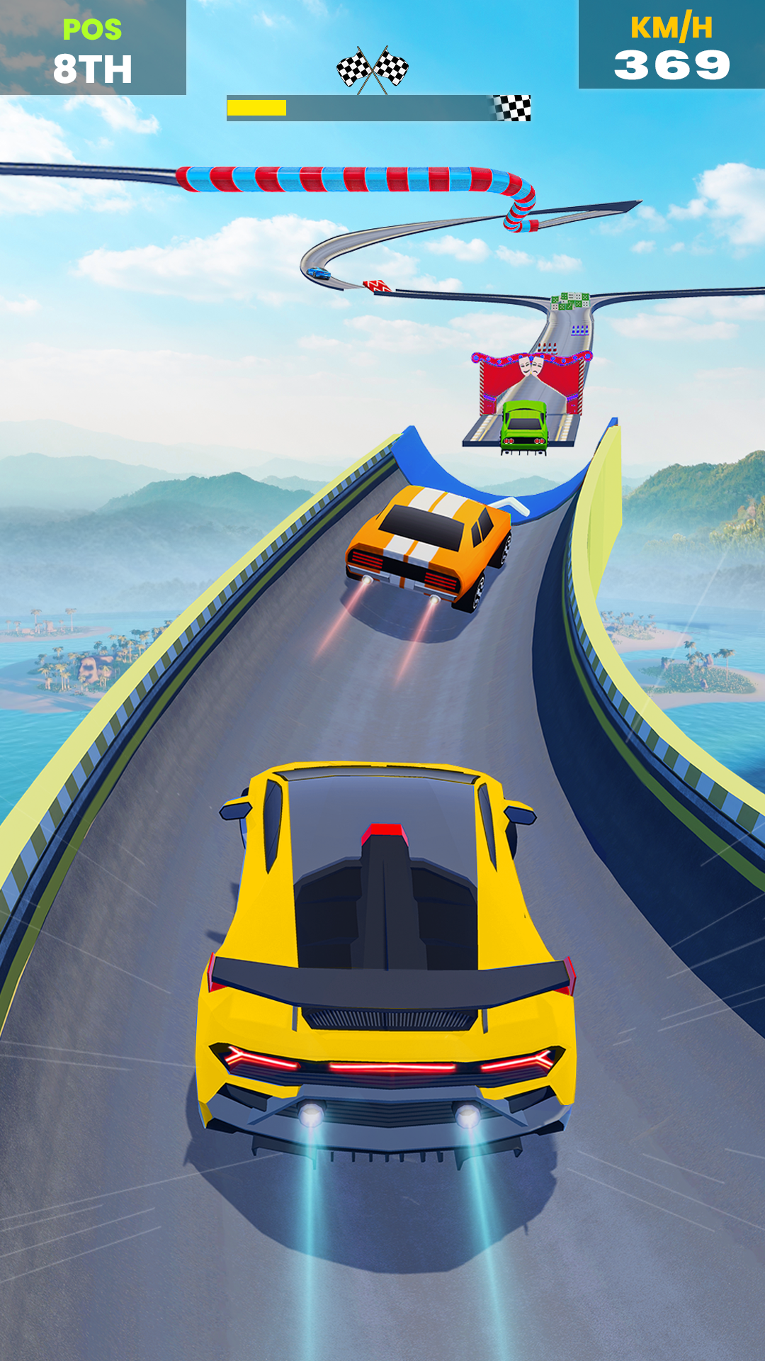اسکرین شات 3 بازی Car Master Race - Car Games
