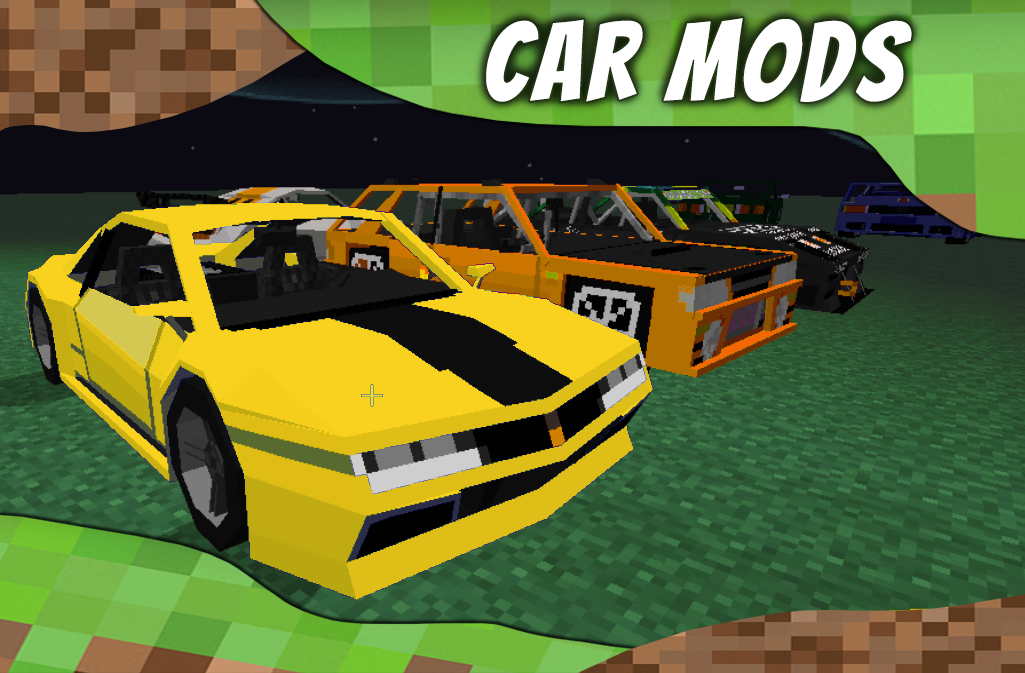 اسکرین شات 2 برنامه Cars for MCPE. Car Mods.