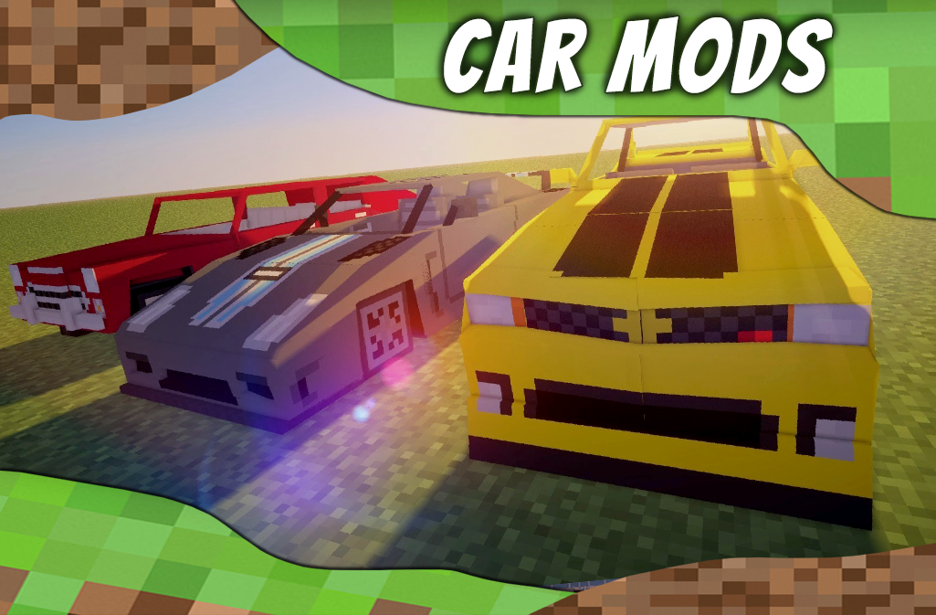 اسکرین شات 1 برنامه Cars for MCPE. Car Mods.