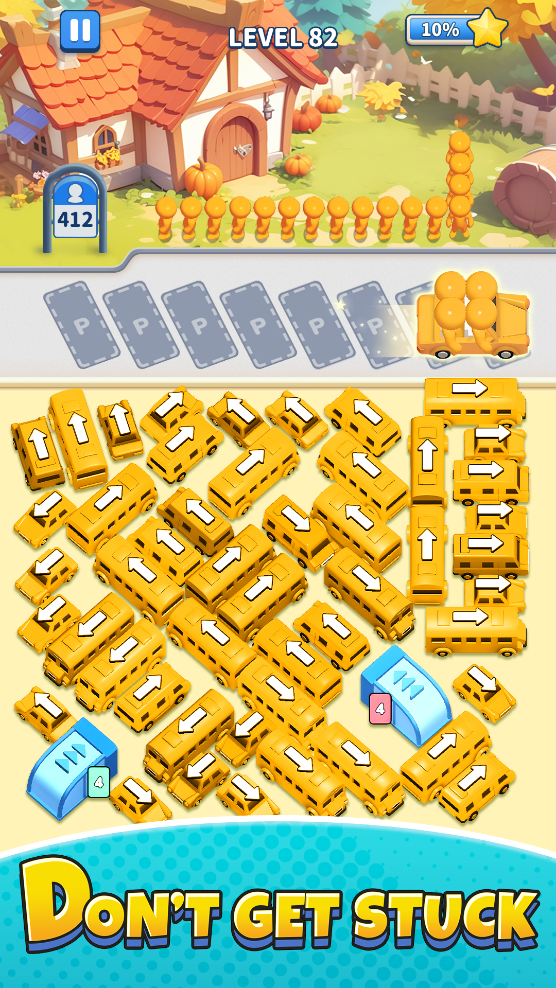 اسکرین شات 4 بازی Bus Jam: Car Parking Games