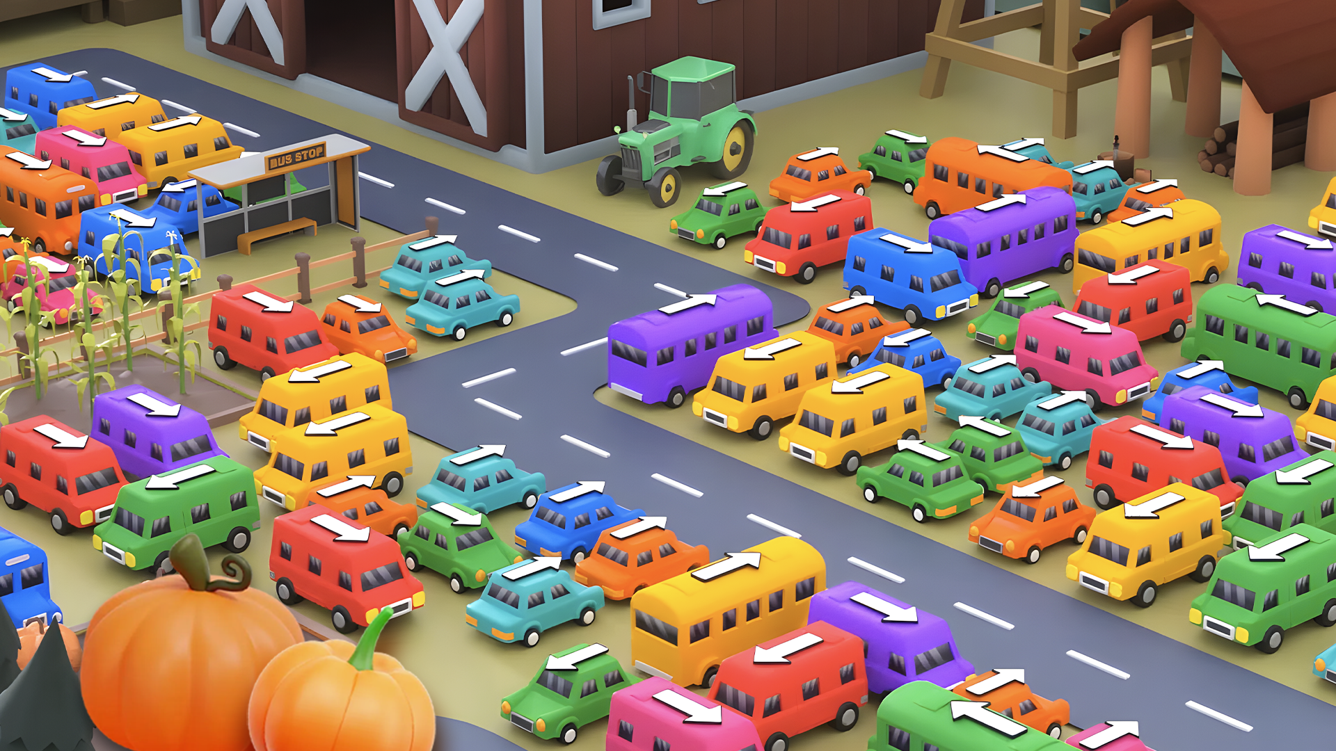 اسکرین شات 2 بازی Bus Jam: Car Parking Games