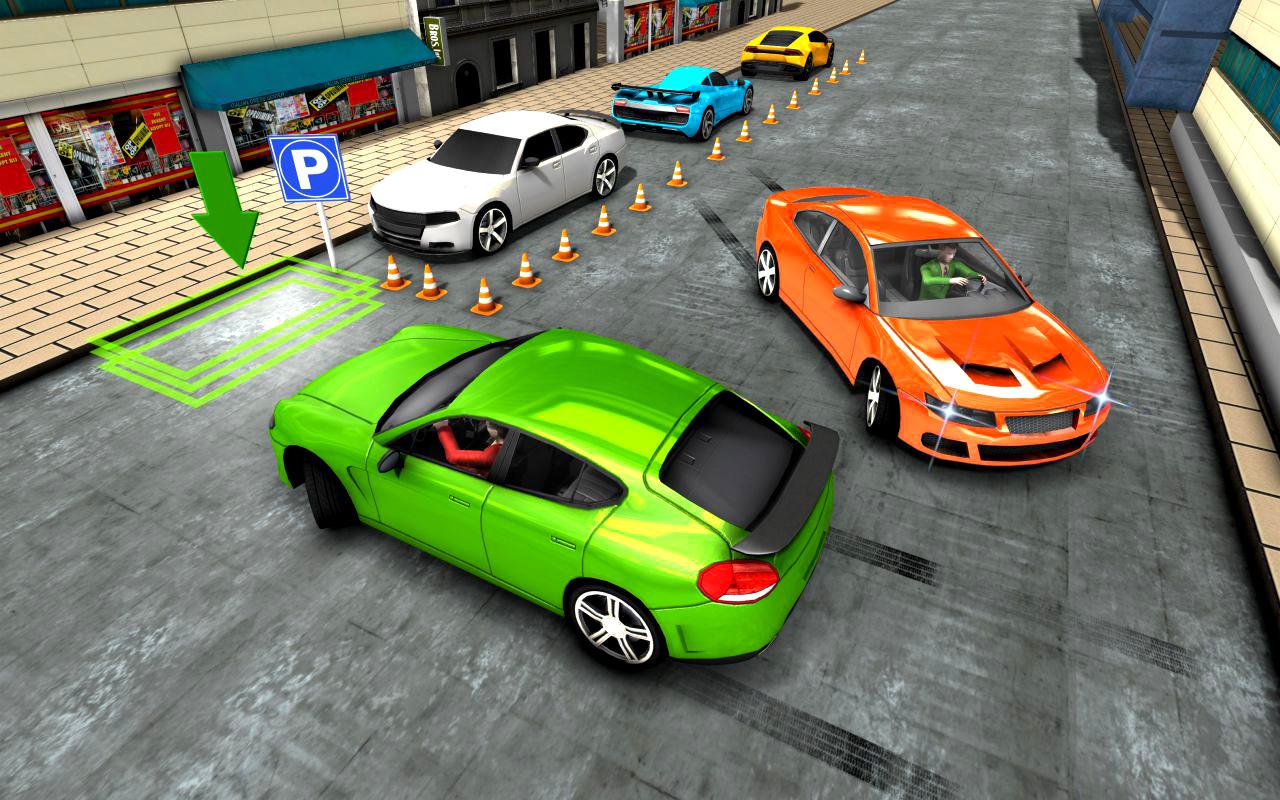 اسکرین شات 3 برنامه Car Parking Quest: Car Games