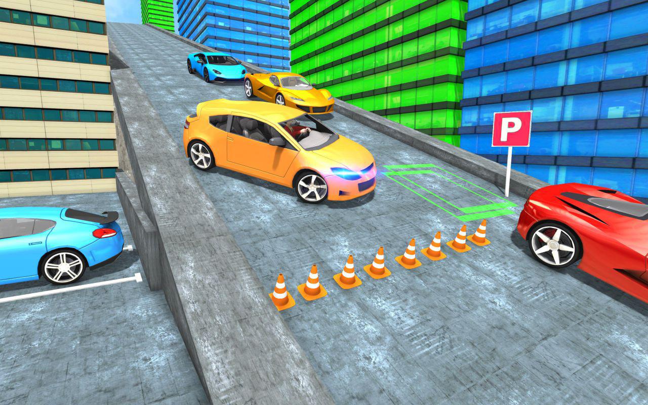 اسکرین شات 4 برنامه Car Parking Quest: Car Games