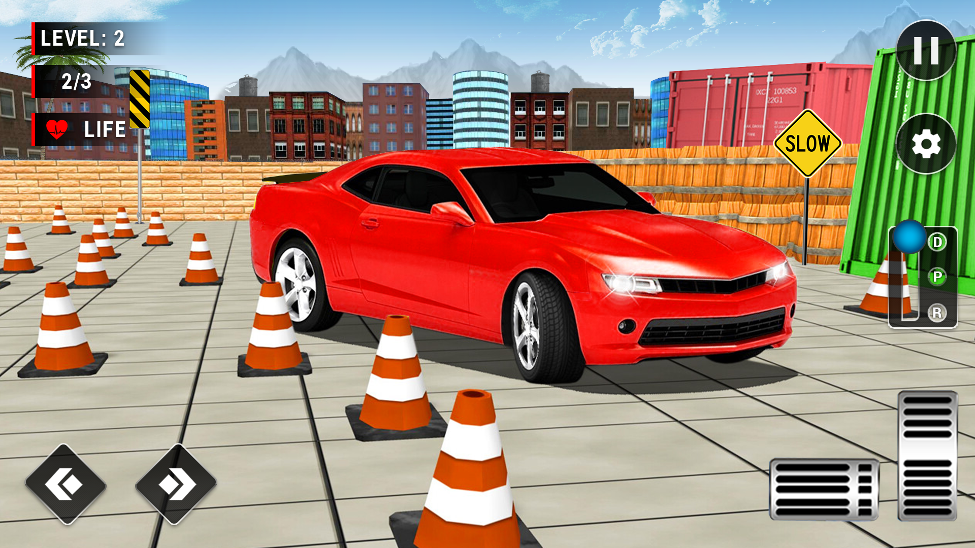 اسکرین شات 3 برنامه Car Parking Car Driving Games