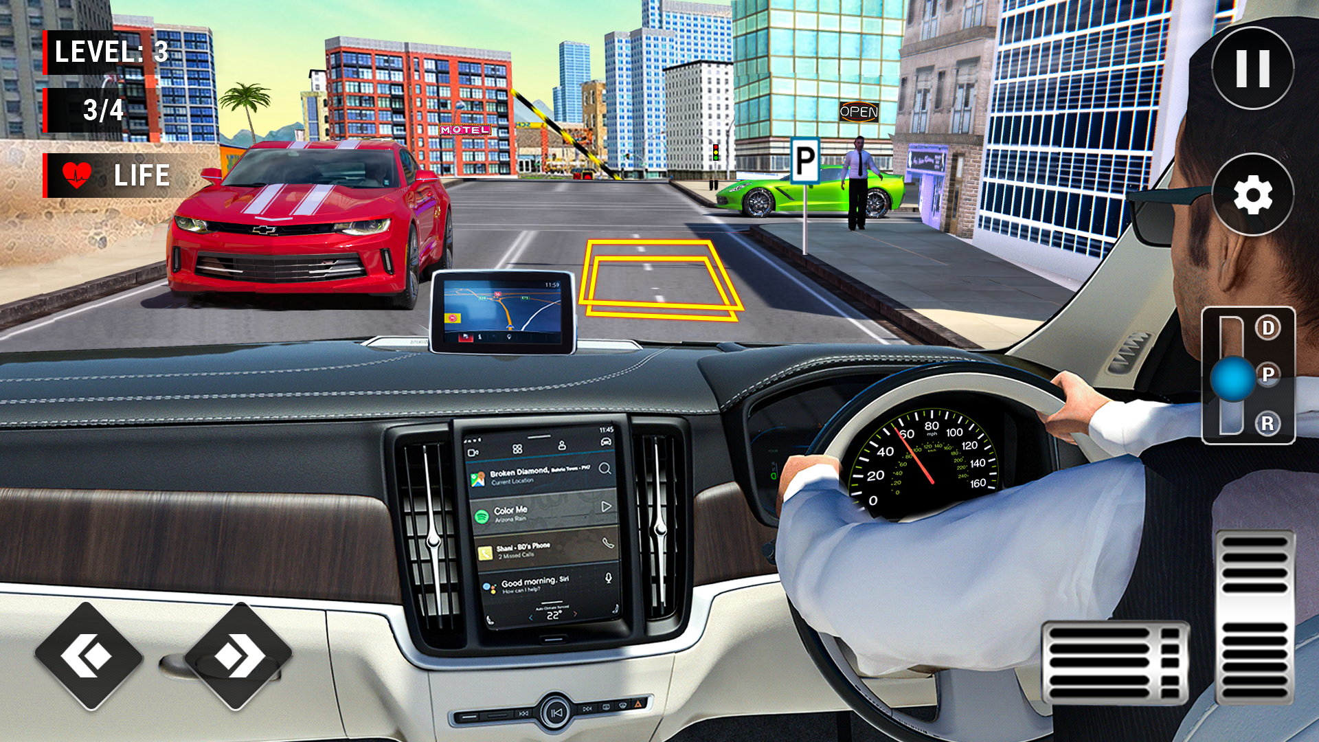 اسکرین شات 2 برنامه Car Parking Car Driving Games