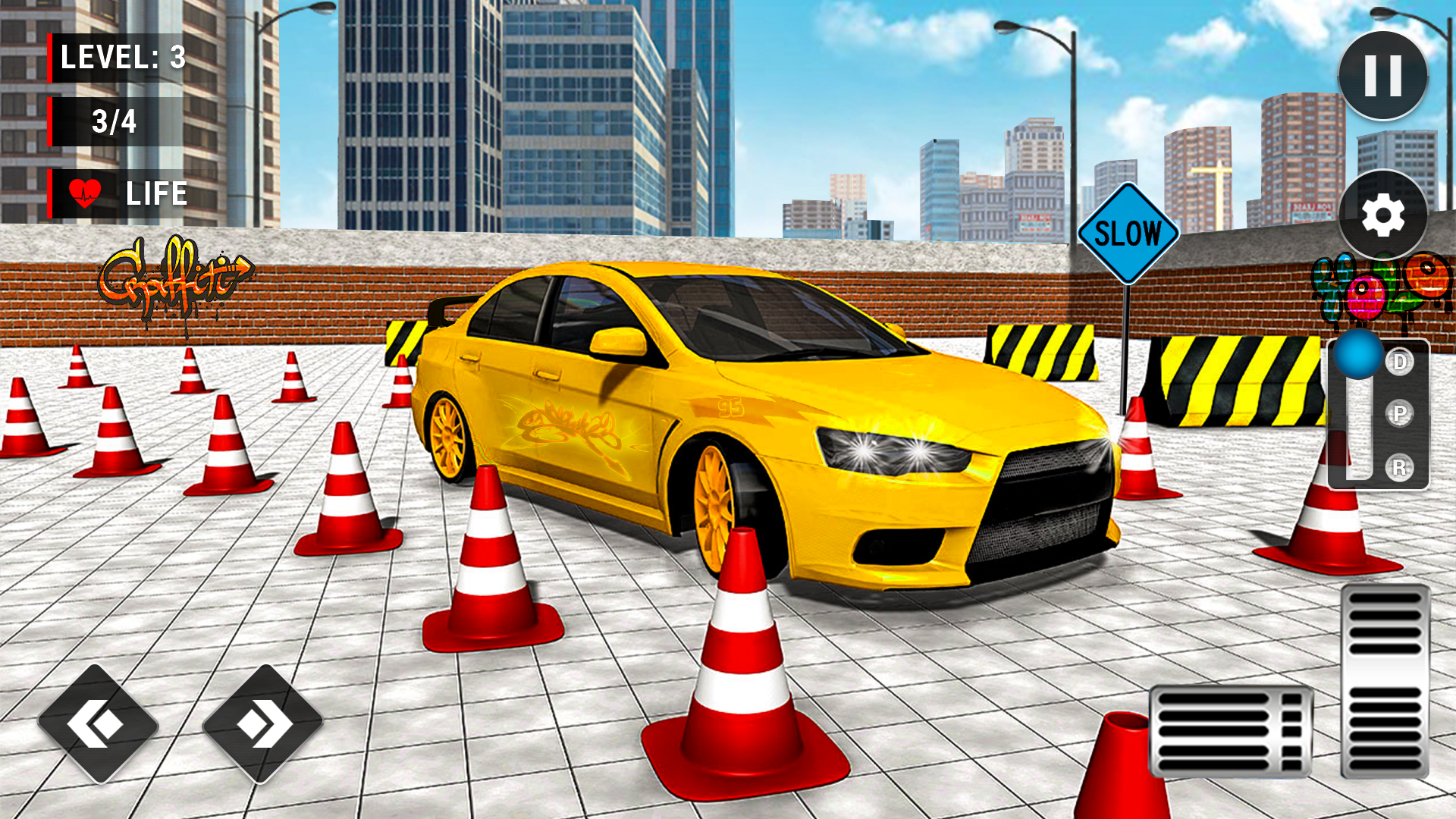 اسکرین شات 1 برنامه Car Parking Car Driving Games