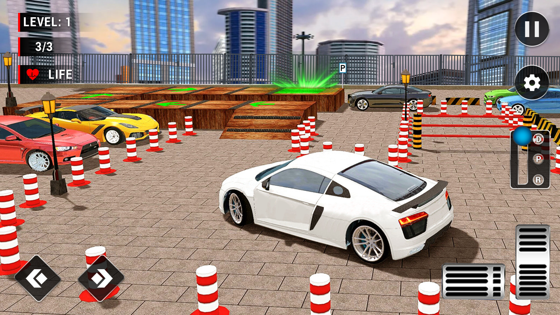 اسکرین شات 4 برنامه Car Parking Car Driving Games