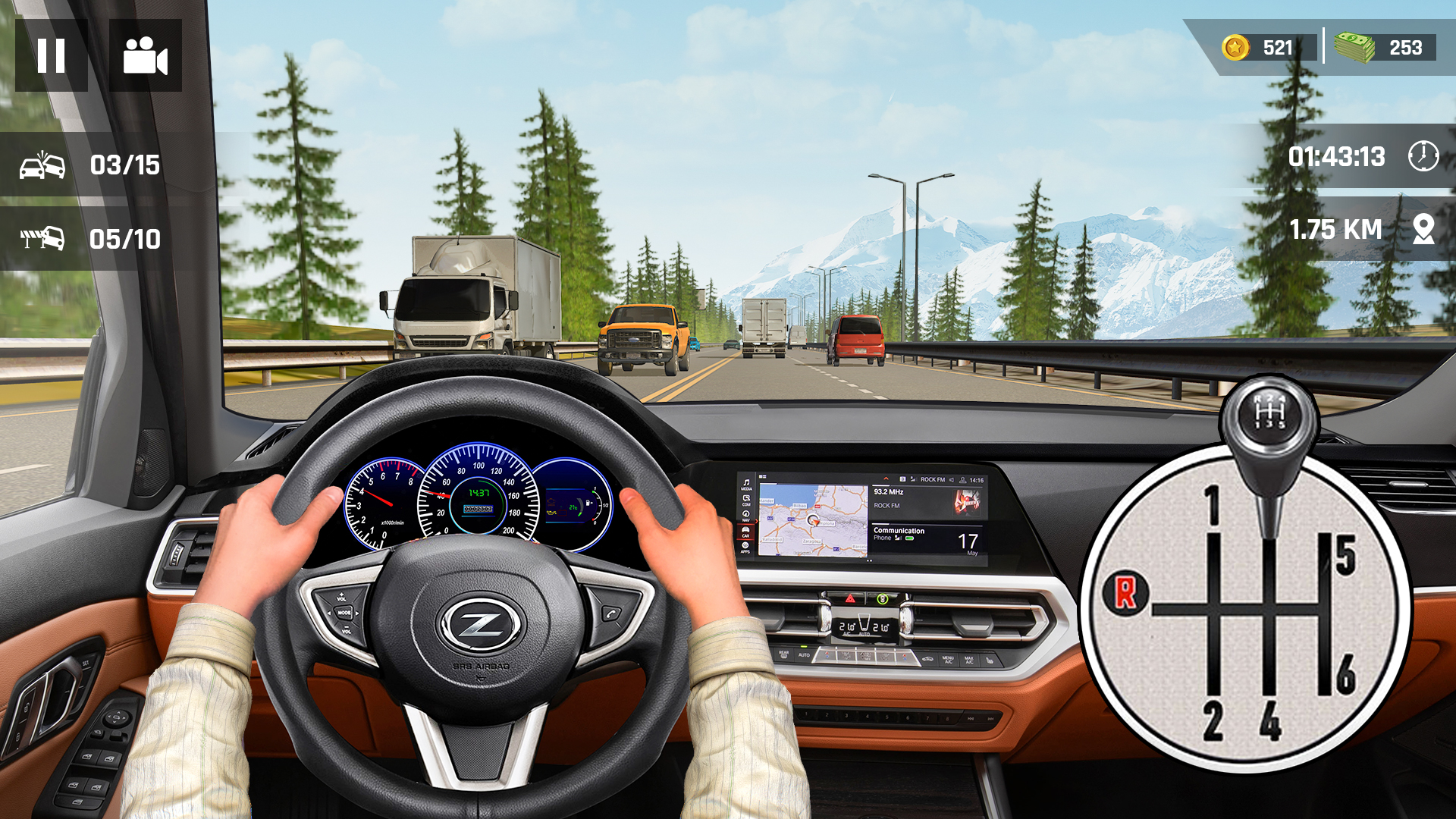 اسکرین شات 2 بازی Speed Car Race 3D - Car Games