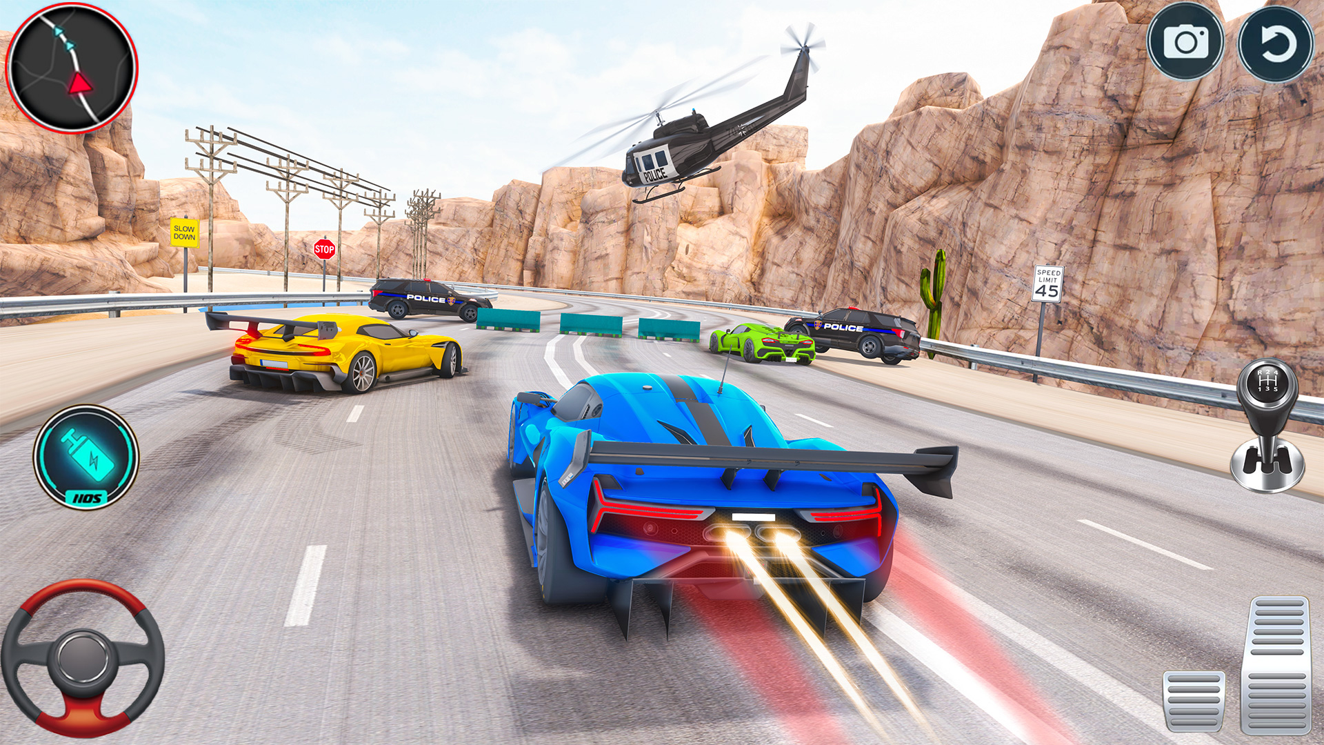 اسکرین شات 7 بازی Crazy Car Offline Racing Games