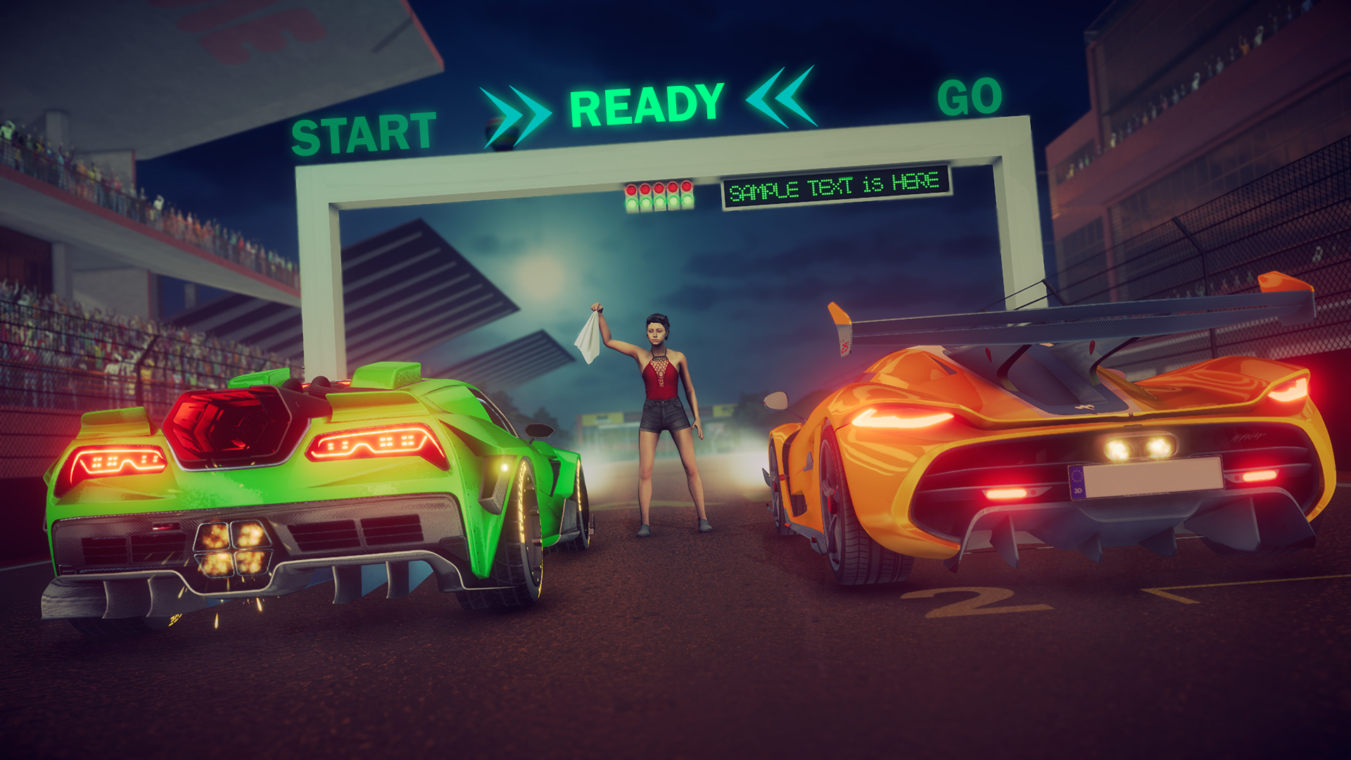 اسکرین شات 4 بازی Crazy Car Offline Racing Games