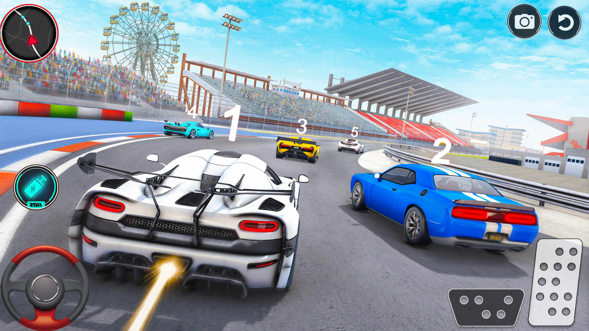 اسکرین شات 5 بازی Crazy Car Offline Racing Games