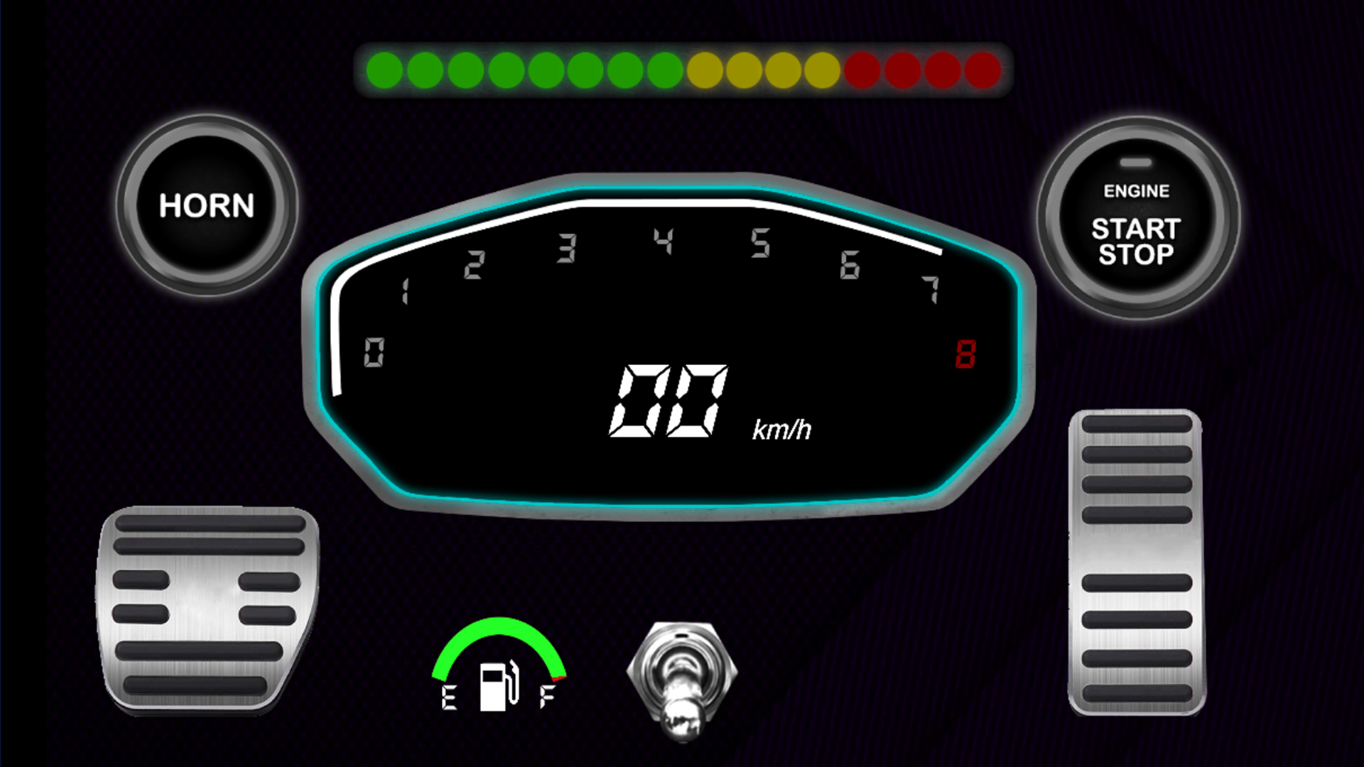 اسکرین شات 7 برنامه Car Simulator: Engine Sounds