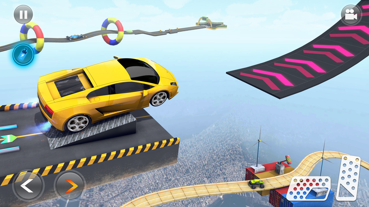 اسکرین شات 5 بازی Car Games Stunts Ramp Racing